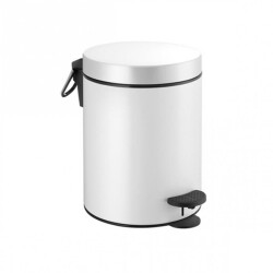 SNY Çöp Kovası,Pedallı,3lt - Beyaz - SONIA